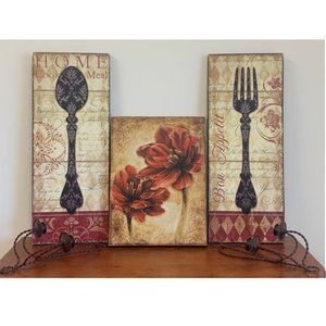 French Kitchen Wall Art Bon Appetit Dining Room Decor